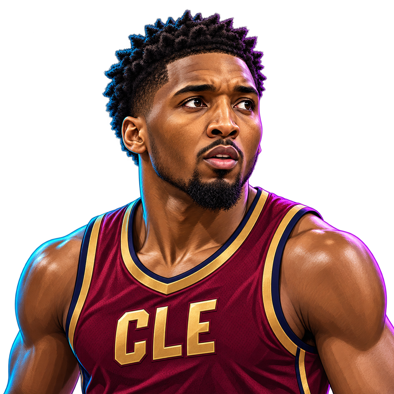 Retrato de Donovan Mitchell, CLE