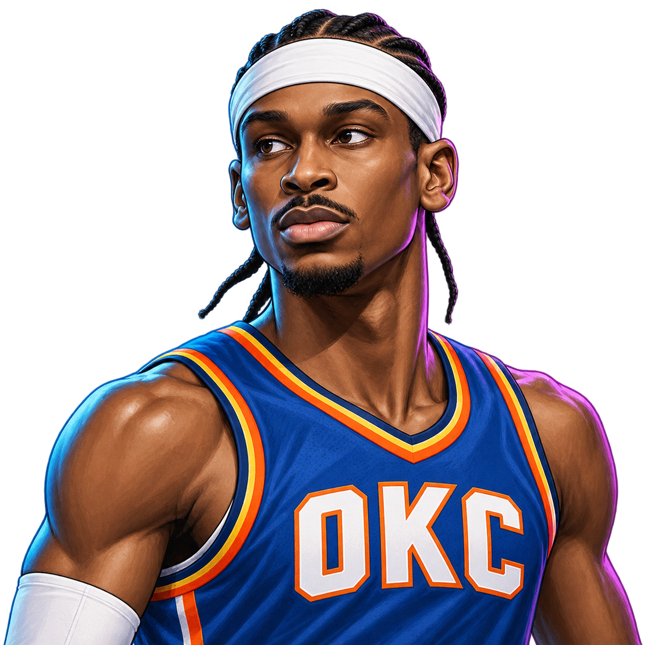 Retrato de Shai Gilgeous-Alexander, OKC